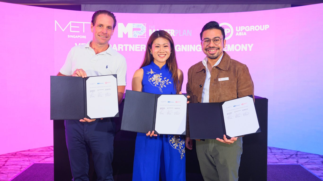UPGroup Asia and The MasterPlan Sign Venue Partnership with METT Singapore