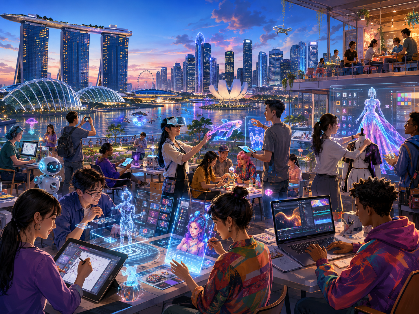 Singapore as a Launchpad for Creative Technology Start-ups