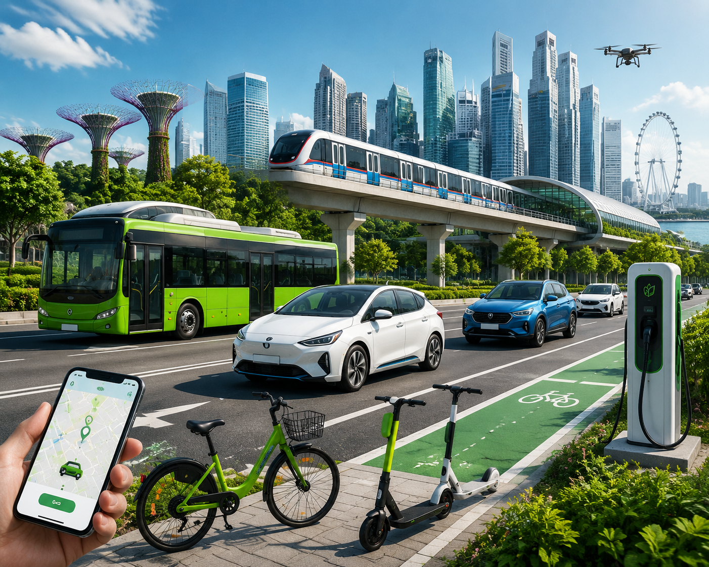 How Singapore’s Transportation Firms Are Shaping Smart Mobility