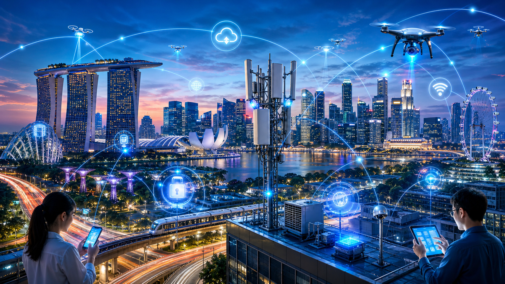 The Telecommunication Giants of Singapore: Innovation and Rivalry in the Market
