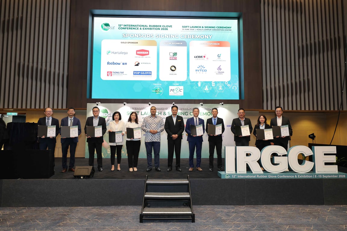 Singapore Joins Lineup of the Largest-Ever International Rubber Glove Showcase to be Held in Kuala Lumpur
