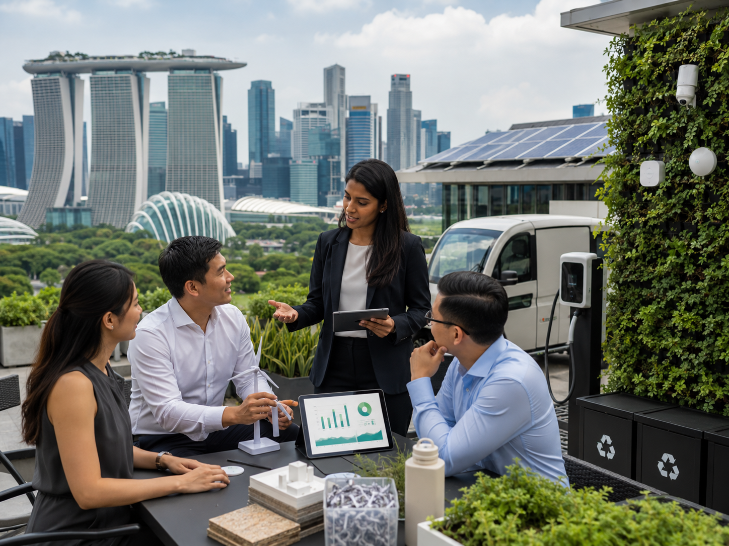 The New Green Economy in Singapore: Start-ups Making Sustainability Measurable and Profitable